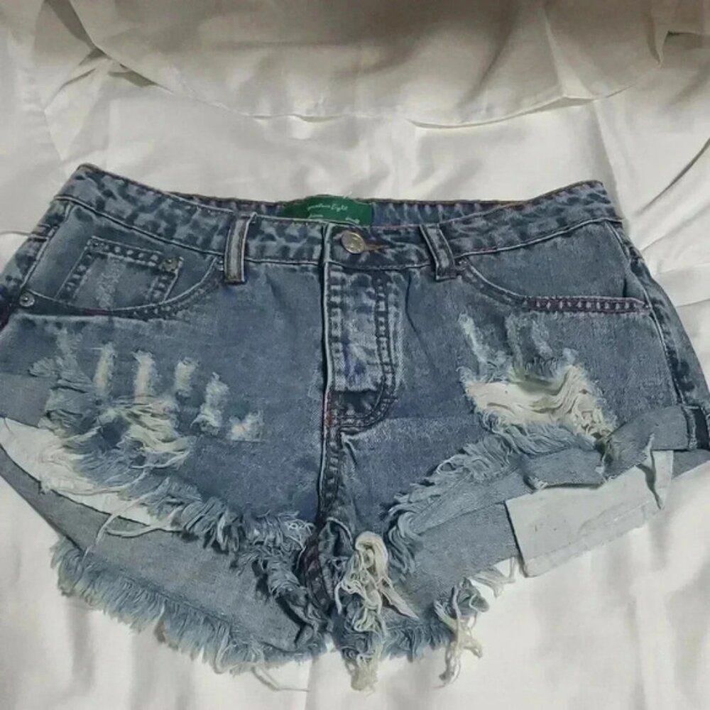 Signature 8 jean shorts